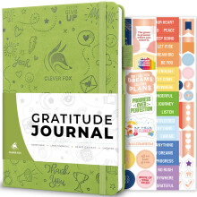 Clever Fox Gratitude Journal - Felicità, positività e affermazione Dai