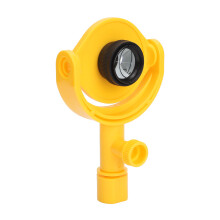 Single Tilt Prism ABS Plastic Land Surveying Tunnel Road Monitor Total Station Accessories