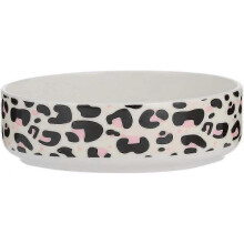 (One Size, Durability) Mason Cash Grey Polka Dot Pet Bowl, 13 cm
