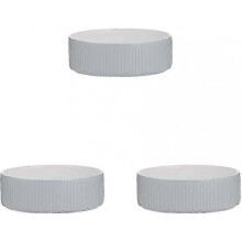 (13cm (Pack of 3), Linear) Mason Cash Grey Polka Dot Pet Bowl, 13 cm