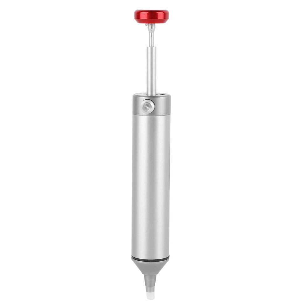 Solder Sucker Desoldering Vacuum Pump Aluminum Alloy Strong Suction Portable Solder Removal Tool For Diy Enthusiast 4681314885864