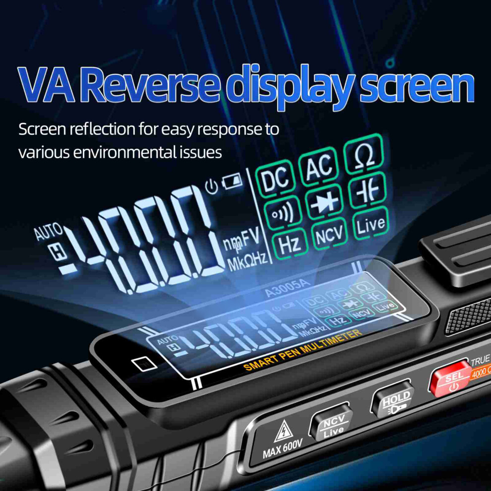 Pen Type Multimeter Portable Automatic Shutdown Intelligent High Accuracy Digital Electrician Multimeter 8291314886127