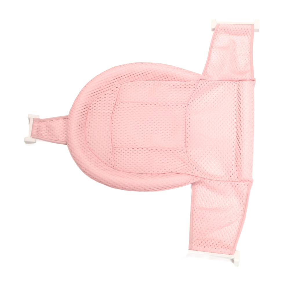 Baby Bathtub Support Net Seating Support Shower Mesh Mat Thicken Soft Bath Support Net For Infant Newborn Pink