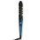 (Blue, EU Plug) Automatic Curling Iron Ceramic Auto Hair Curler - Detangle Scald-Free Fast Heating One-Click Automatic Rechargeable 5