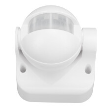 Wall Mounted Motion Sensor Automatic Dusk to Dawn Spherical PIR Sensor Outdoor Motion Sensing Switch for Home Security LED Light AC 110 to