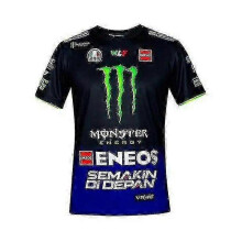 (2XL) moto gp racing t-shirt summer motorcycle riding quick-drying clothes valentino rossi fans no. 46 short-sleeved t-shirt