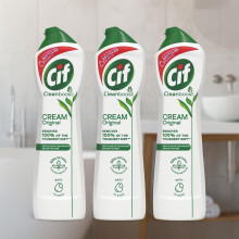 Cif Cream Cleaner Original - 500ml (Pack of 3)
