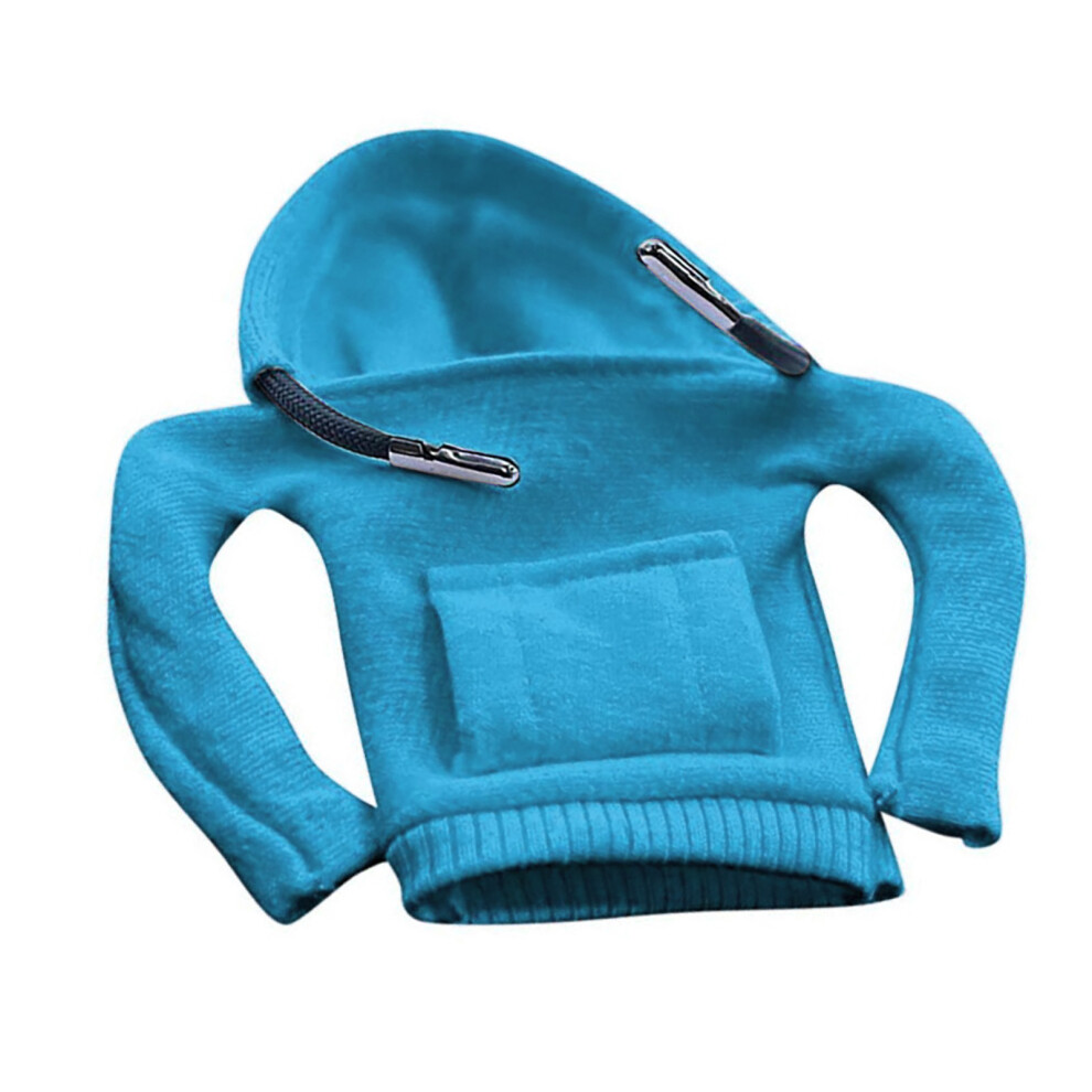 Hoodie Car Gear Shift Cover Fashion Hoodie Car Shift Knob Cover For Car Shifter Automotive Interior Accessories Blue 8481314889895