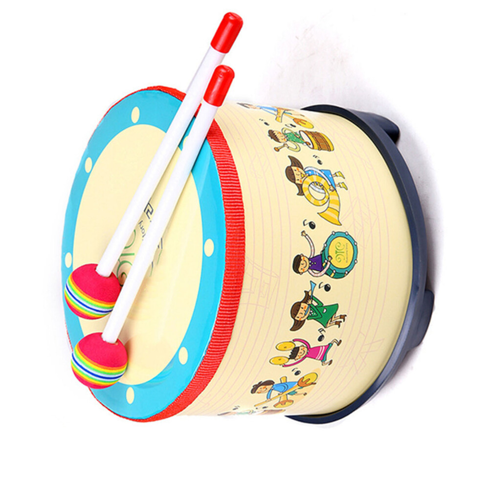 Children Snare Drum Toddler Birch Wood Drum Toys for Kindergarten Early Education