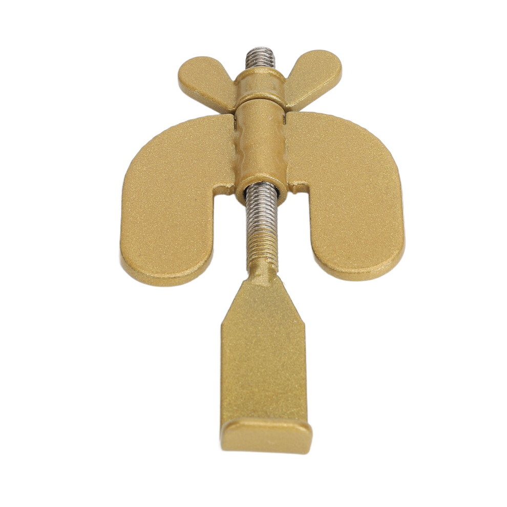 Door Security Lock Stainless Steel Adjustable Portable Heavy Duty Security Door Stoppers for Home Hotel School Gold