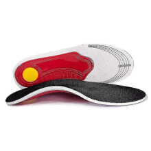 (Style A) 1 Pair Orthotic Insole Arch Support Damping Cushion Padding Flatfoot Orthopedic Insoles,Red-L/41-46