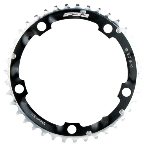FSA Pro Triple 130/74BCD Road Chainring - 130BCD 39T Sort