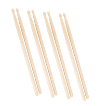10 Paar Ahornholz-Schlagmutungen 7A für Trommeln und Instrumente
