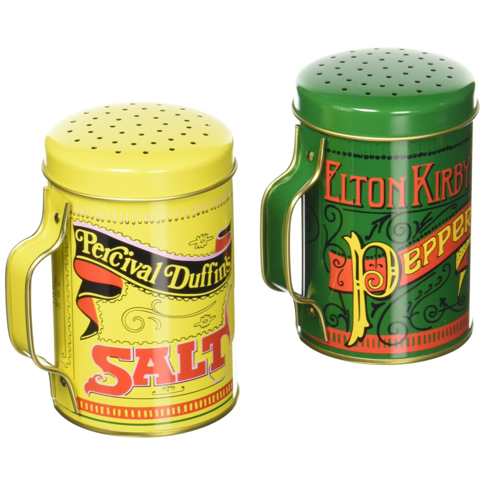 Norpro 713 Salz- Und Pfefferstreuer-Set, 4 Zoll/10 Cm Und Fasst 10 Oz, Mehrfarbig-image