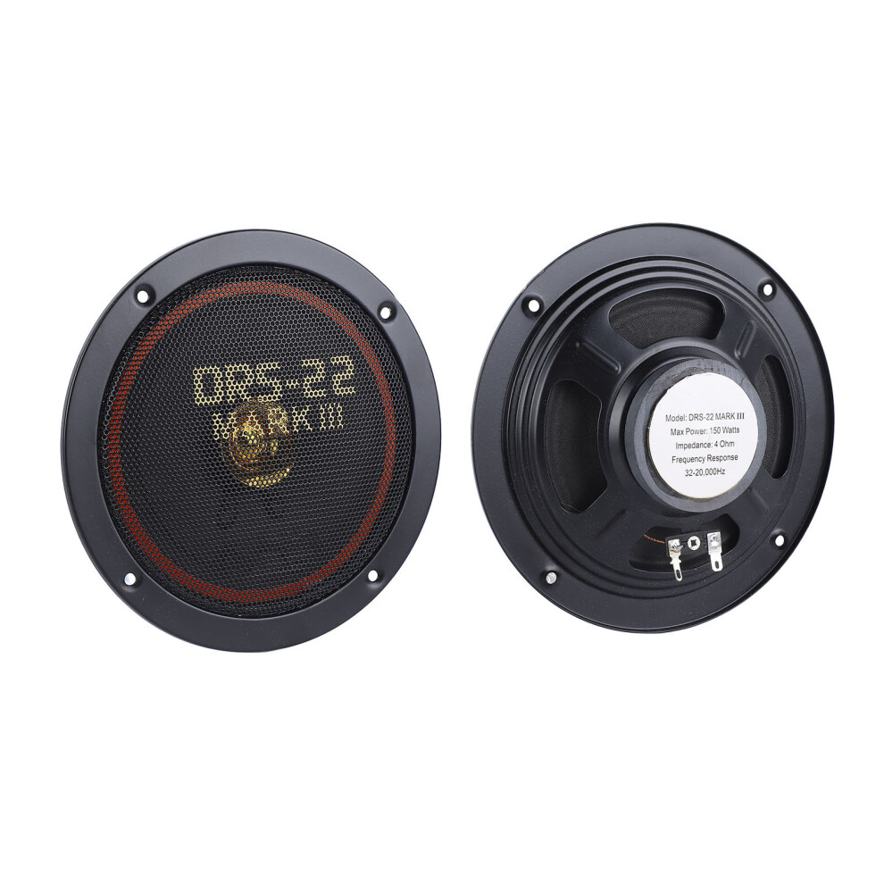 6In Car Coaxial Speaker High Fidelity Audio Stereo Bass Tweeters Loudspeaker Set Car Speaker System 7611314905917