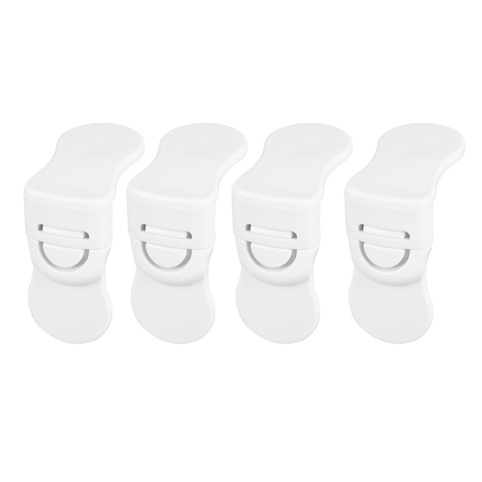 8 Pairs Children Safe Cabinet Locks Adhesive Child Safe Cabinet Proofing Lock for Furniture Drawer