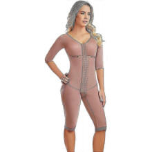 (XL, Mocha) 0710 Fajas Colombianas Reductoras Y Moldeadoras Post Surgery Compression Garment Full Body Shaper For Women New Arrival