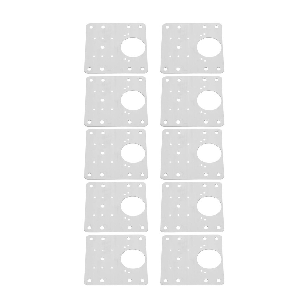 30Pcs Cabinet Door Repair Plate Hinges Repair Fixing Plate 9X9cm Stainless Steel Hinge Repair Board 5031314909449