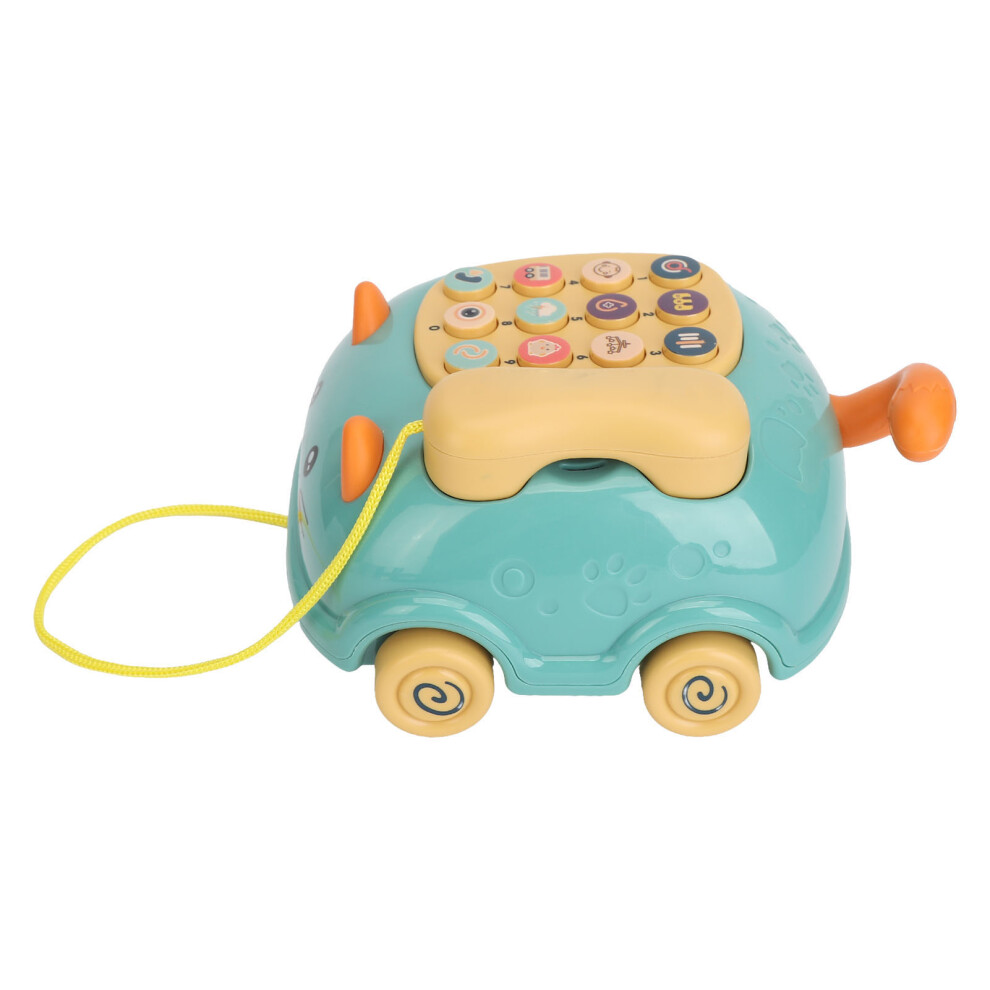 Kids Telephone Toy Simulated Educational Language Study Clear Sound Quality Music Telephone Toy