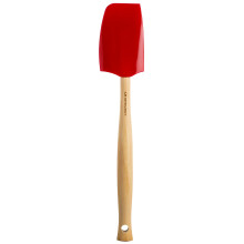 Le Creuset Silicone Craft Series Medium Spatula, 11 1/8" x 2 1/4", Cerise