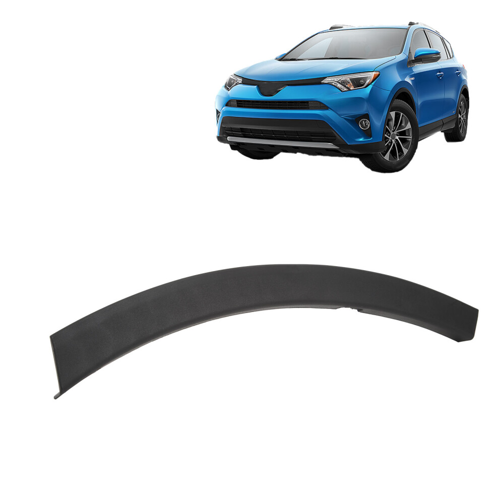 Front Bumper End Caps Strong Protection Stylish Impact Resistant Sturdy Bumper Face Bar For Rav4 2016 To 2018 521130R050, To1290108 (Left) 9371314915337