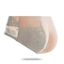 (S, Low-waist 188beige-A) Women Padded Push Up Panties Butt Lifter Shaper Fake Ass