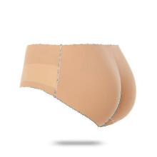 (XL, Low-waist 138beige) Women Padded Push Up Panties Butt Lifter Shaper Fake Ass
