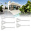 5PCS Master Keys Stainless Steel Replacement Skeleton Lock Key Set Multiple Shapes Lock Picking Emergency Tool 14