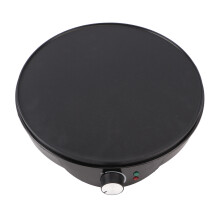 Griddle Crepe Maker with Batter Spreader Wooden Spatula Non Stick 12in Crepe Maker for Kitchen