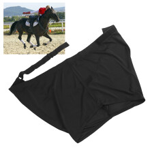 Stretch Horse Shoulder Guard Anti Rub Bib Chest Saver Wither Protector Regal Polyurethane Black M