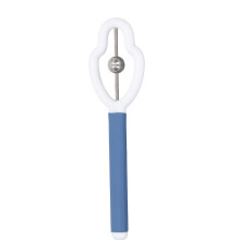 Gourd Shaped Tongue Tip Exerciser Professional Oral Muscle Strength Tongue Training Tool for Children Blue and White