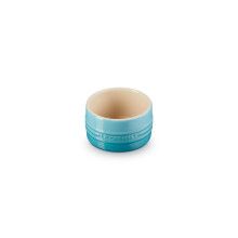 Le Creuset Ramekin rotondo dritto da parete in gres, 6,75 oz, Caraibi
