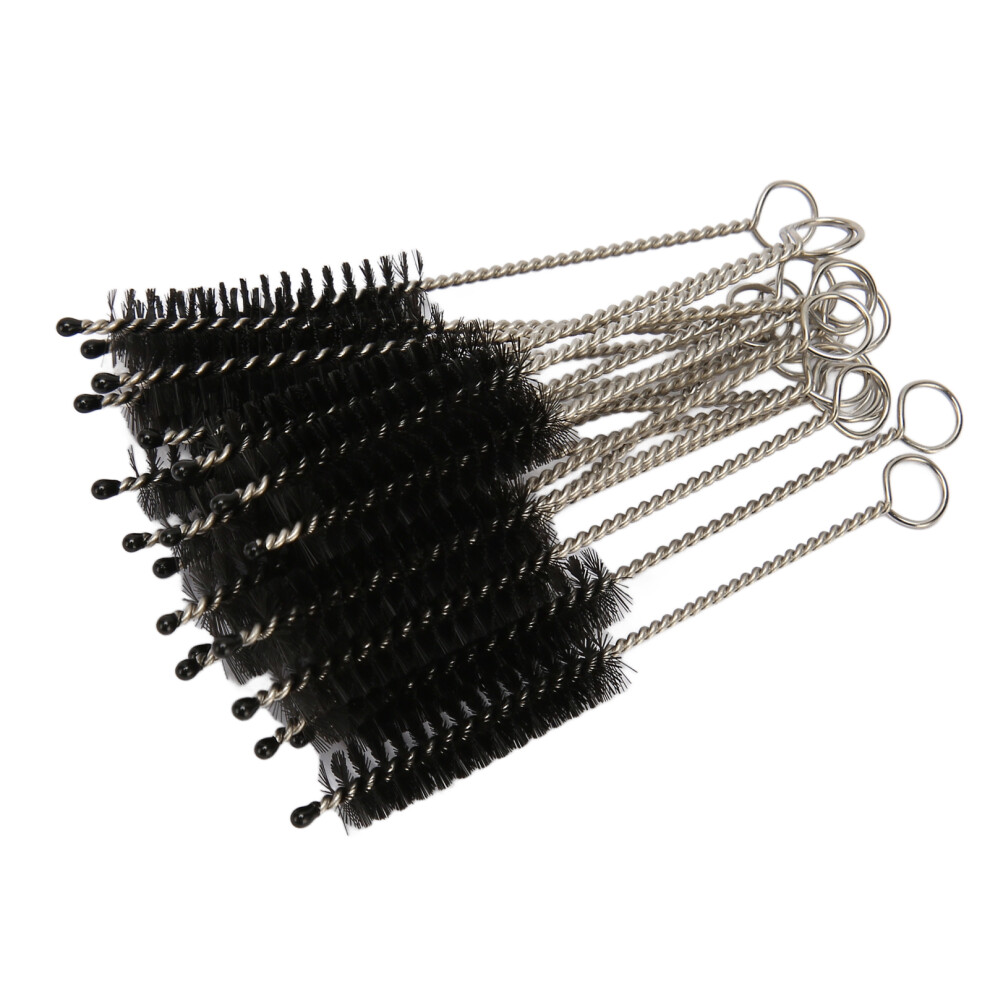 20Pcs Hearing Aid Cleaning Brush Waterproof Reusable 8.5mm Hearing Aid Amplifier Vent Tube Cleaning Brush for Headphones