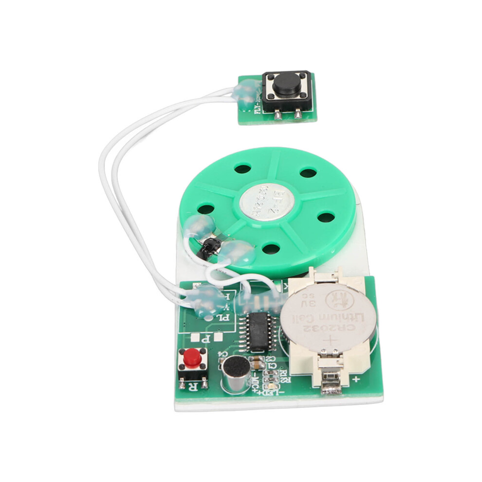 25 Second Recording Playback Module Key Recording Greeting Card Sound Recorder Board With Double Sided Tape 9331314923084