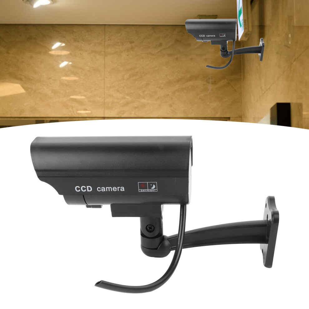 Dummy Fake Security Camera Red Flashing Lights Simulated Cctv Camera Surveillance System For Residences Shops Offices 5001314924865