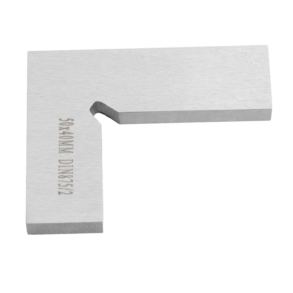 Machinist Square 90 Degree 50X40mm Right Angle Machinist Square Ruler Engineer Tool For Woodworking 6911314935442