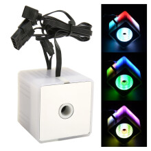 G1/4 PC Water Cooling Pump PU RG4 12V DC Silent Operation Colorful PC Water Cooler Integrated Pump