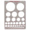 Pickett Cha1204i Modelo Master Circle varia de 1/16 a 3 polegadas de di   metro (1204i) fuma   a 1