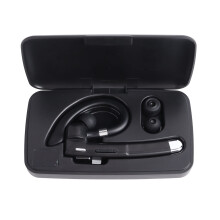 Wireless Bluetooth Earpiece Waterproof Lightweight Single Ear BT 5.1 Wireless Handsfree Headset for Business Office Driving