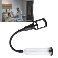 Men Vacuum Pump Trainer Manual Enlarger Booster Treatment Device Manual Air Pump Exerciser