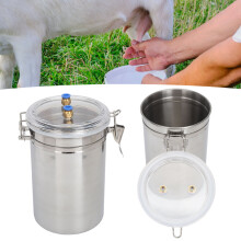 Manual Milking Machine 2L Capacity Convenient Control Portable Cow Hand Milking Machine for Milk Plant Farm