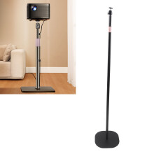 Adjustable Projector Floor Stand 31.5in To 63in Telescopic Floor Projector Bracket for 1/4 Screw Interface Projector