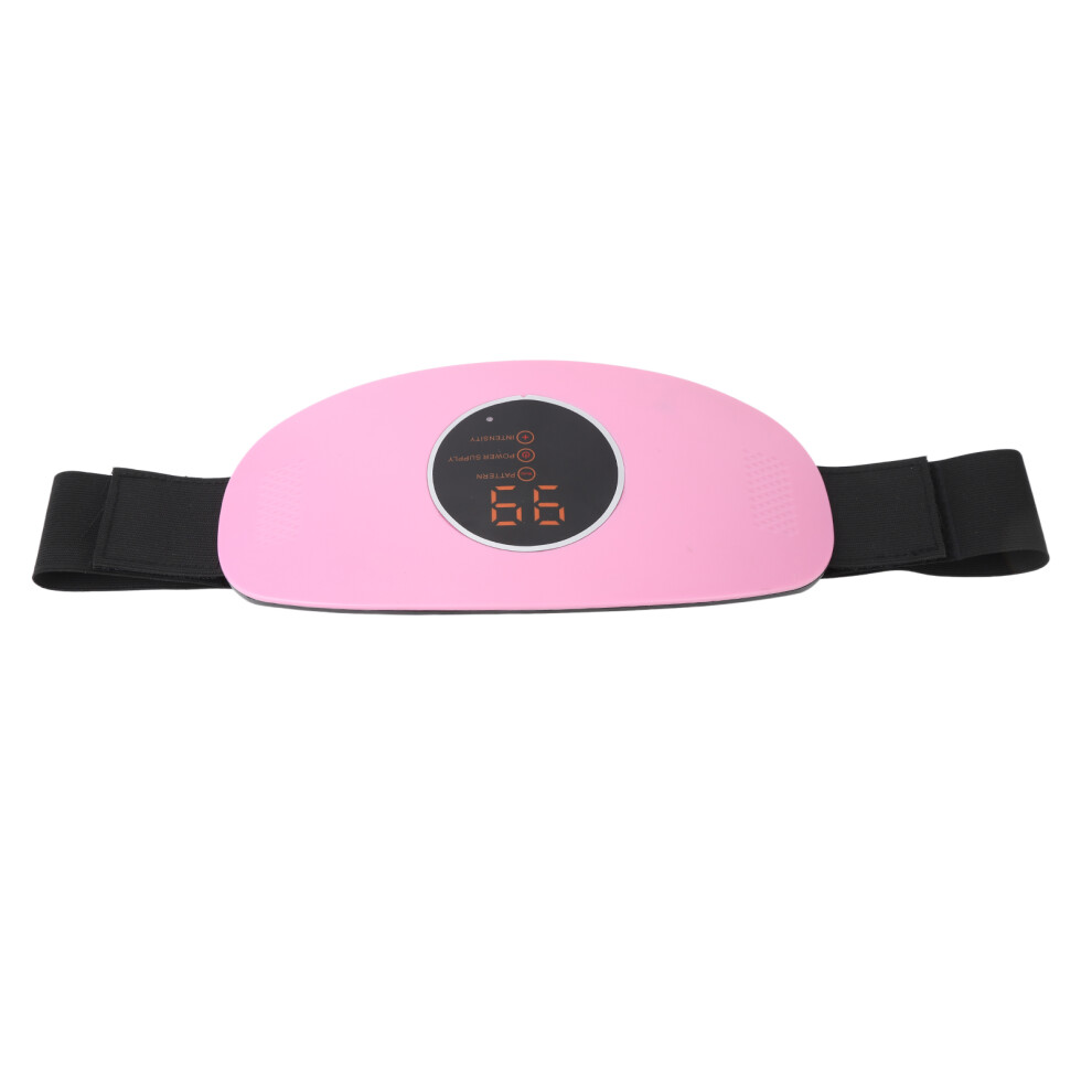 Electric Slimming Belt Rechargeable Improve Blood Flow Abdominal Massager Machine for Body Pink-image-OPC-PHQYRK5-NEW