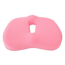 Memoryschaum-Sitzkissen 30x40x7cm Atmungsaktiv Pink Orthopädisches Sitzkissen
