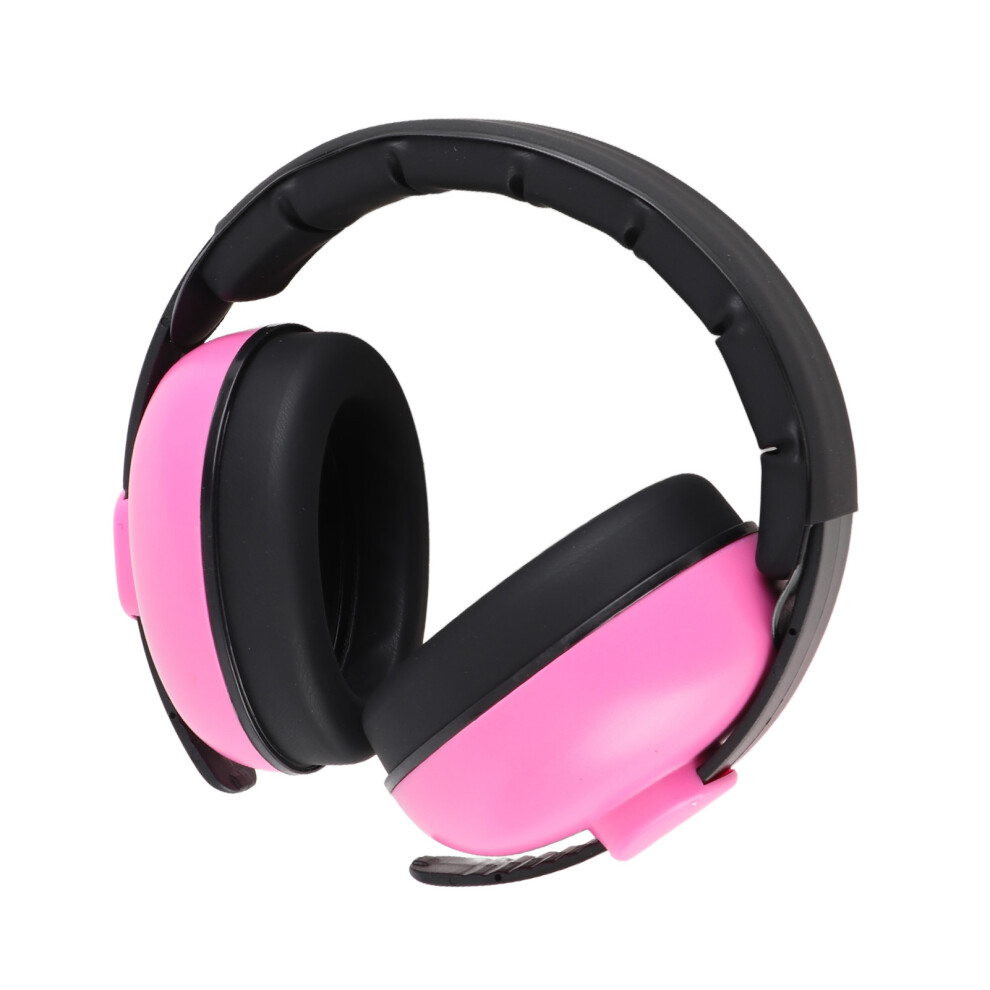Industrial Earmuffs Noise Reduction Hearing Protection Nrr 31Db Portable Ear Muffs For Learning Shooting Rose Red 5061314952718