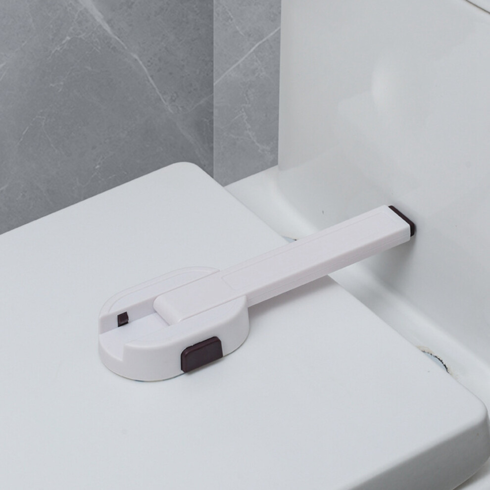 Toilet Lock Baby Child Proof Toilet Seat Safe Lock Bathroom Easy Installation Toilet Lid Locker
