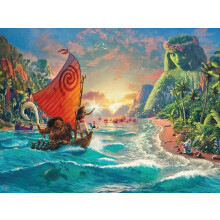 Ceaco  Folienpuzzle  Thomas Kinkade  Moana  500-teiliges Puzzle