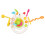 Toddler Pull String Toy Educational Soothing Duck Shape Multi Functional Pull String Toy White 1
