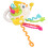 Toddler Pull String Toy Educational Soothing Duck Shape Multi Functional Pull String Toy White 12