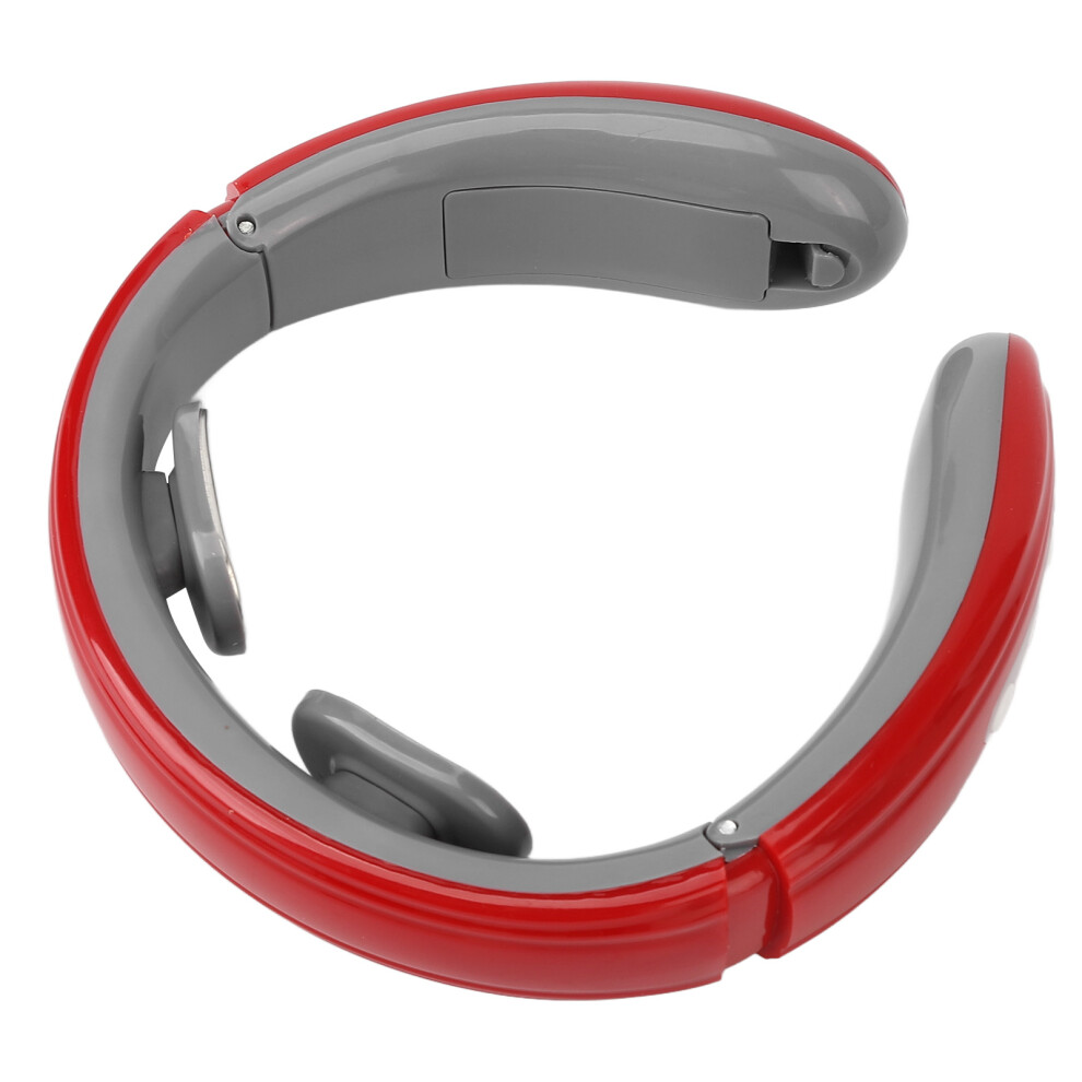 Red Heating Pulse Neck Massager 6 Modes 9 Strength Uce Fatigue Intelligent Tens Neck Massager Device